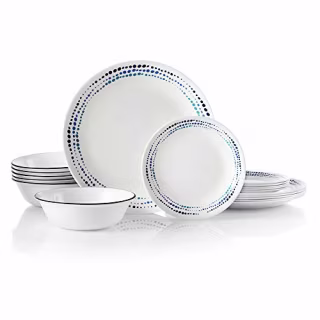 Vitrelle 18-Piece Service for 6 Dinnerware Set