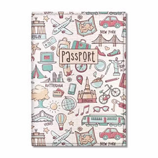 Quttie Vegan Eco Leather Passport Cover