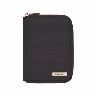 Travelon RFID Blocking Passport Zip Wallet