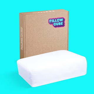 Pillow Cube Side Cube Pro - Most Popular (5\") Bed Pillows for Sleeping on Your Side, Cooling Memory Foam Pillow Support Head & Neck for Pain Relief - King, Queen, Twin 24"x12"x5"