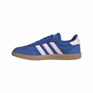 adidas Women's Breaknet Sleek Sneaker, Bright Royal/Clear Pink/Carbon, 7