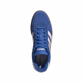 adidas Women's Breaknet Sleek Sneaker, Bright Royal/Clear Pink/Carbon, 7