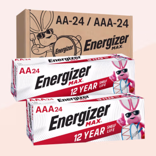 Energizer AA and AAA Batteries (48 Count)