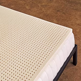 Sleep On Latex Pure Green Natural Latex Queen Mattress Topper