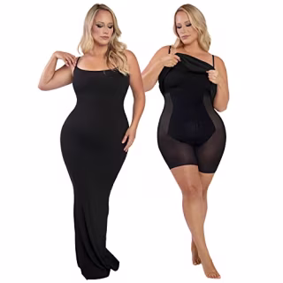Women's Maxi Bodycon Shaper Dress