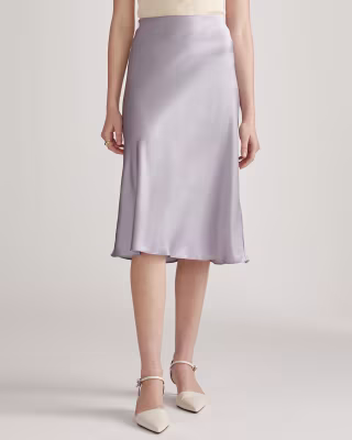 100% Washable Silk Skirt