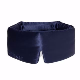 Midnight Blue Silk Sleep Mask