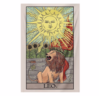 The Leo Sun Tapestry