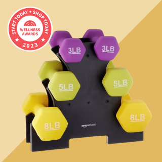 Amazon Basics Neoprene Workout Dumbbell Set