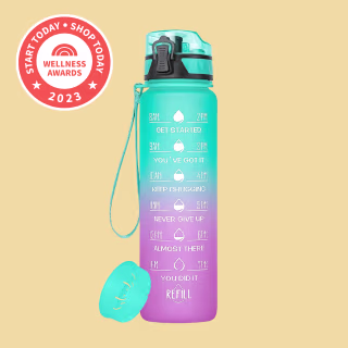 Meitagie Motivational Water Bottle