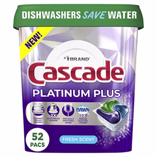 Platinum Plus ActionPacs Dishwasher Detergent Pods (52-Count)