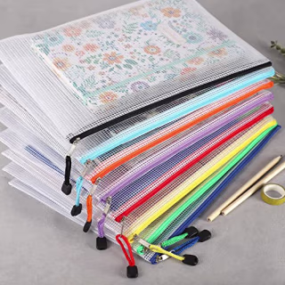 Mesh Zipper Pouches (Set of 24)