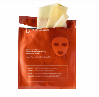 Dr. Dennis Gross Vitamin C Lactic Biocellulose Brightening Mask