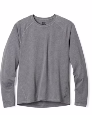 Lightweight Base Layer Long-Sleeve Crew Top