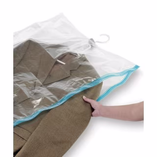 Hanging Vacuum Space Saver Closet Storage Bags (Set of 5)