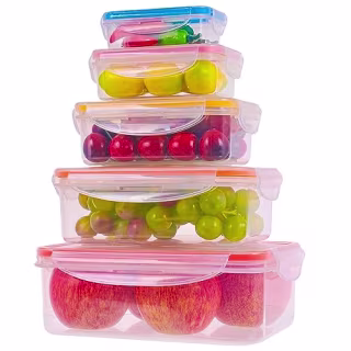 Rockberry 10-Piece Food Storage Containers