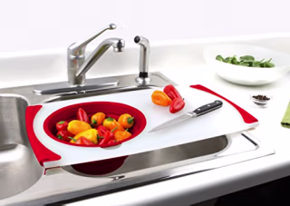 Over the Sink Strainer Board