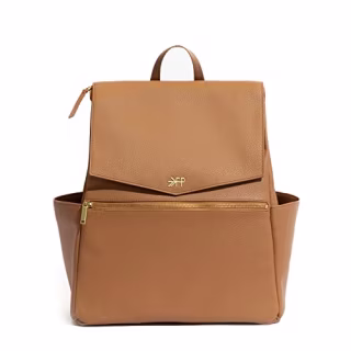 Freshly Picked Classic Leather Diaper Bag