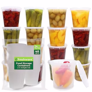Freshware Food Storage Containers
