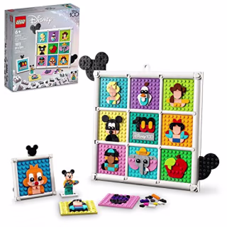 100 Years of Disney Animation Icons Buildable Disney Toy