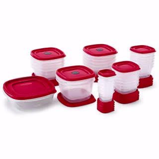 Rubbermaid 60-Piece Food Storage Set