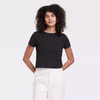 Short Sleeve Shrunken T-Shirt