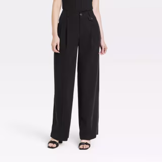 Wide Leg Trousers
