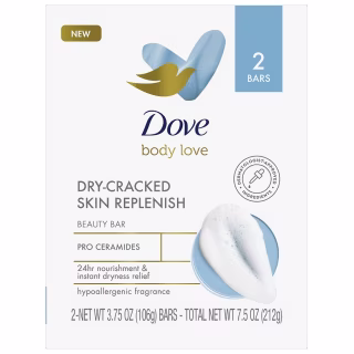 Body Love Bar Soap for Dry Cracked Skin