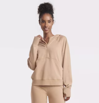 Half Zip Fleece Pullover