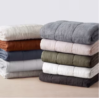 The Citizenry Stonewashed Linen Quilt