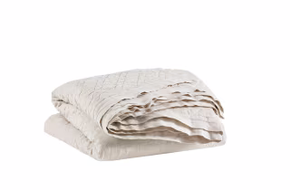 Annie Selke Washed Linen Natural Quilt