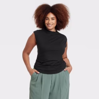Short Sleeve Side Ruched T-Shirt