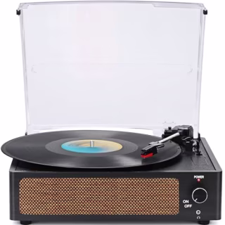 WOCKODER Vinyl Record Player