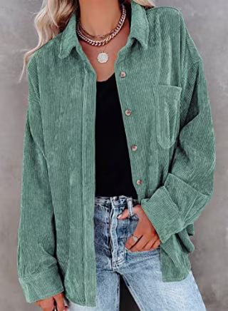 Corduroy Shacket