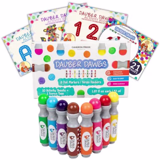 8-Pack Washable Dot Markers