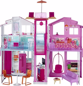 Barbie Doll House, 3-Story Townhouse