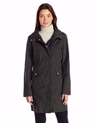 Packable Hooded Rain Jacket