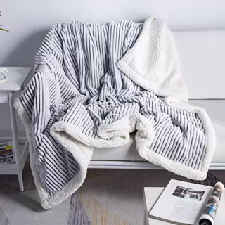 Sherpa Blanket Fleece Throw