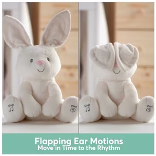 Baby Flora The Bunny Animated Plush