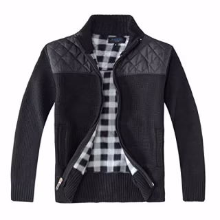 Gioberti Boy's Knitted Full Zip Cardigan Sweater