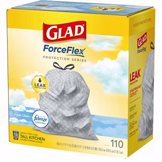 Tall Kitchen Trash Bags (110 Count)