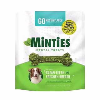 Minties VetIQ Dog Dental Bone Treats