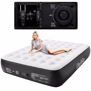 Air Mattress with Built-In Pump