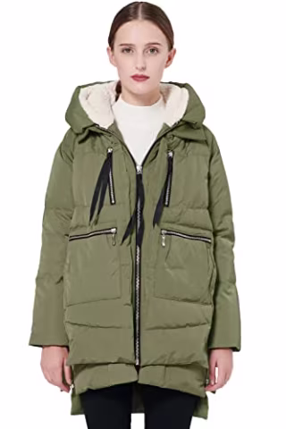 Orolay Women’s Thickened Down Jacket