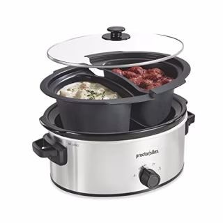 Double Dish Slow Cooker