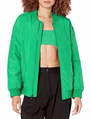 Nylon Bomber Jacket
