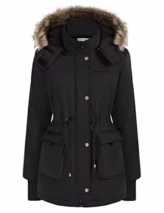 Winter Hooded Coat Fleece