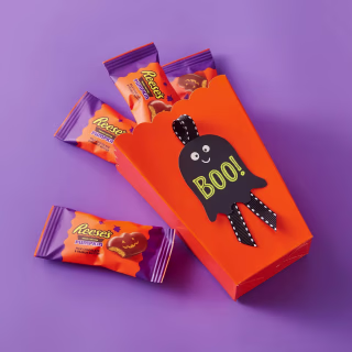 Peanut Butter Halloween Pumpkins Snack Size Bag