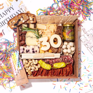 Customizable Birthday Cheese & Charcuterie Boards