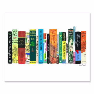 Ideal Bookshelf Art